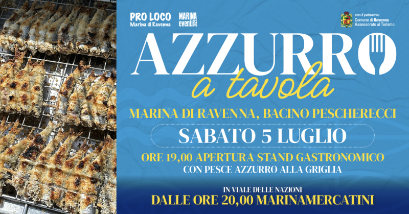 Azzurro a tavola